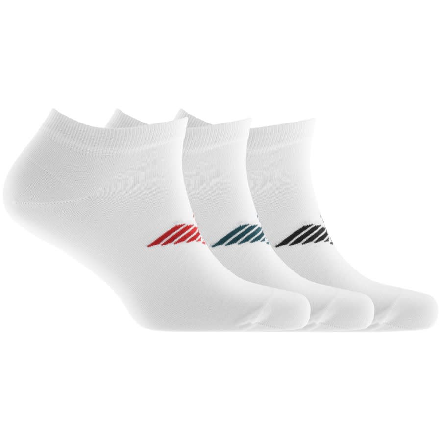 Alternative Image for ProductEmporio Armani 3 Pack Trainer Socks White1